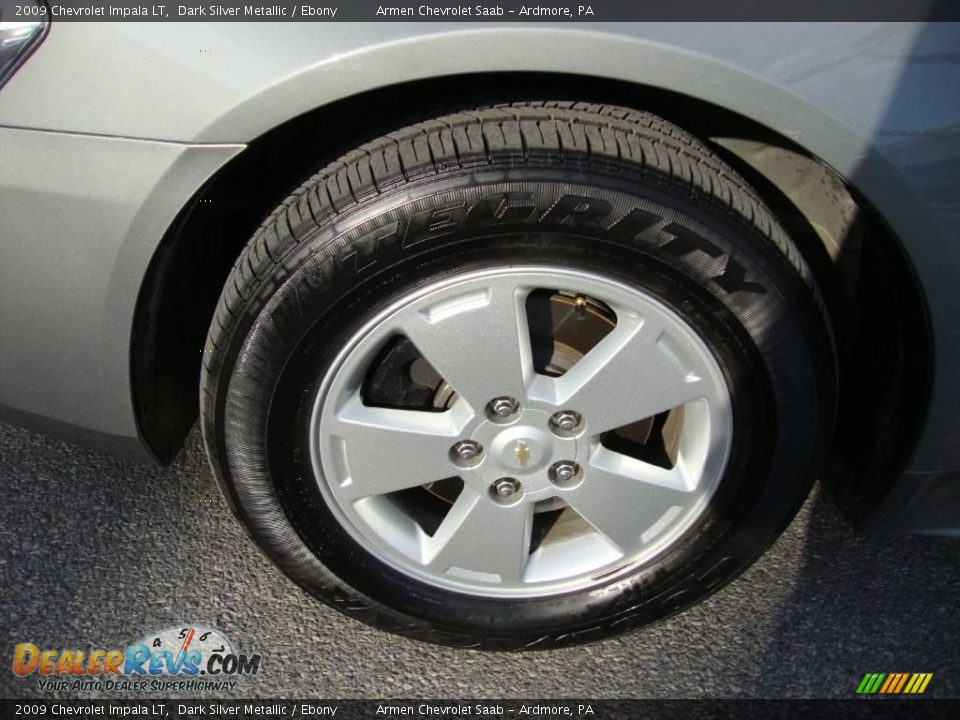 2009 Chevrolet Impala LT Dark Silver Metallic / Ebony Photo #24