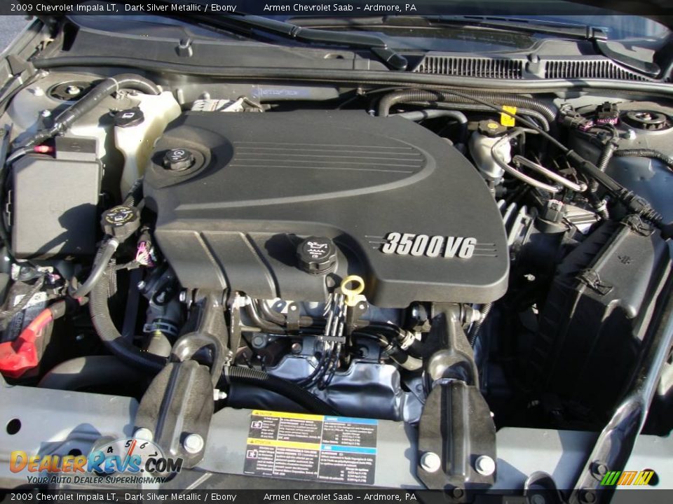 2009 Chevrolet Impala LT Dark Silver Metallic / Ebony Photo #26