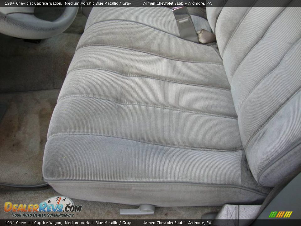 1994 Chevrolet Caprice Wagon Medium Adriatic Blue Metallic / Gray Photo #15