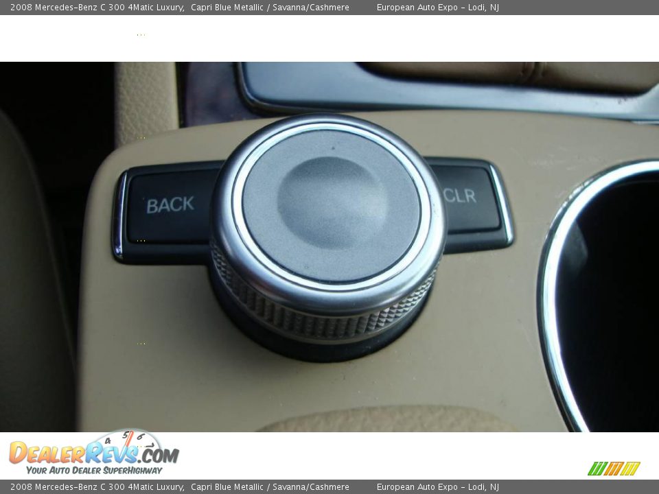 2008 Mercedes-Benz C 300 4Matic Luxury Capri Blue Metallic / Savanna/Cashmere Photo #16