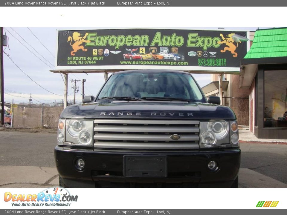 2004 Land Rover Range Rover HSE Java Black / Jet Black Photo #6