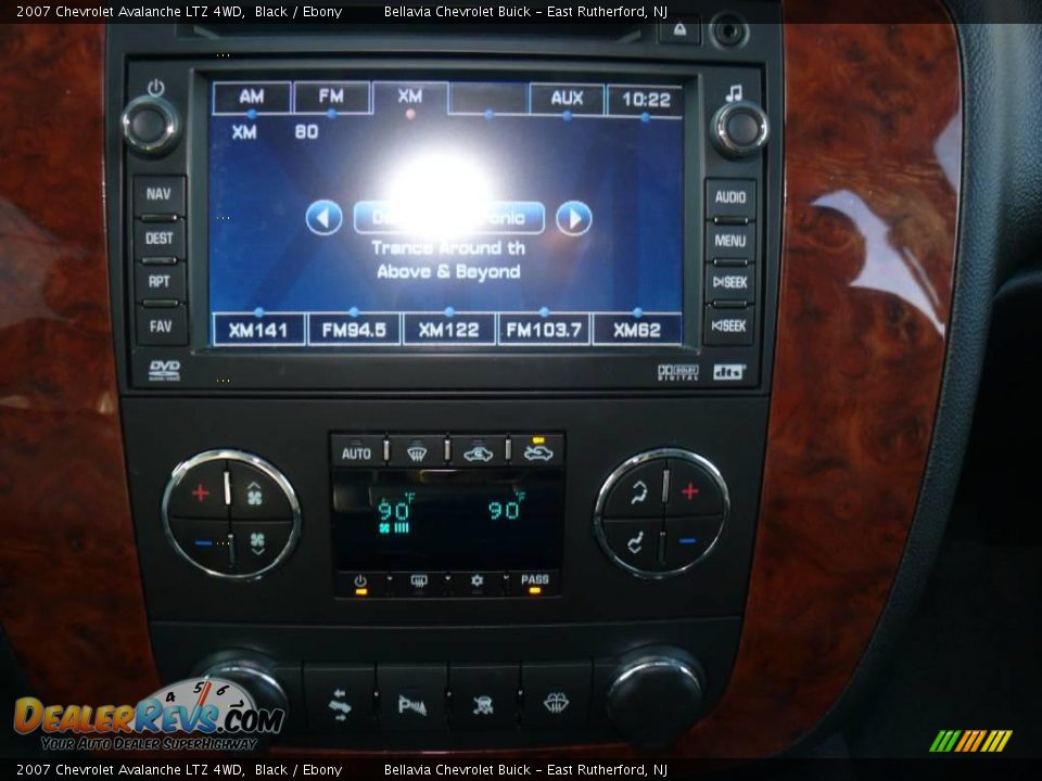 2007 Chevrolet Avalanche LTZ 4WD Black / Ebony Photo #10