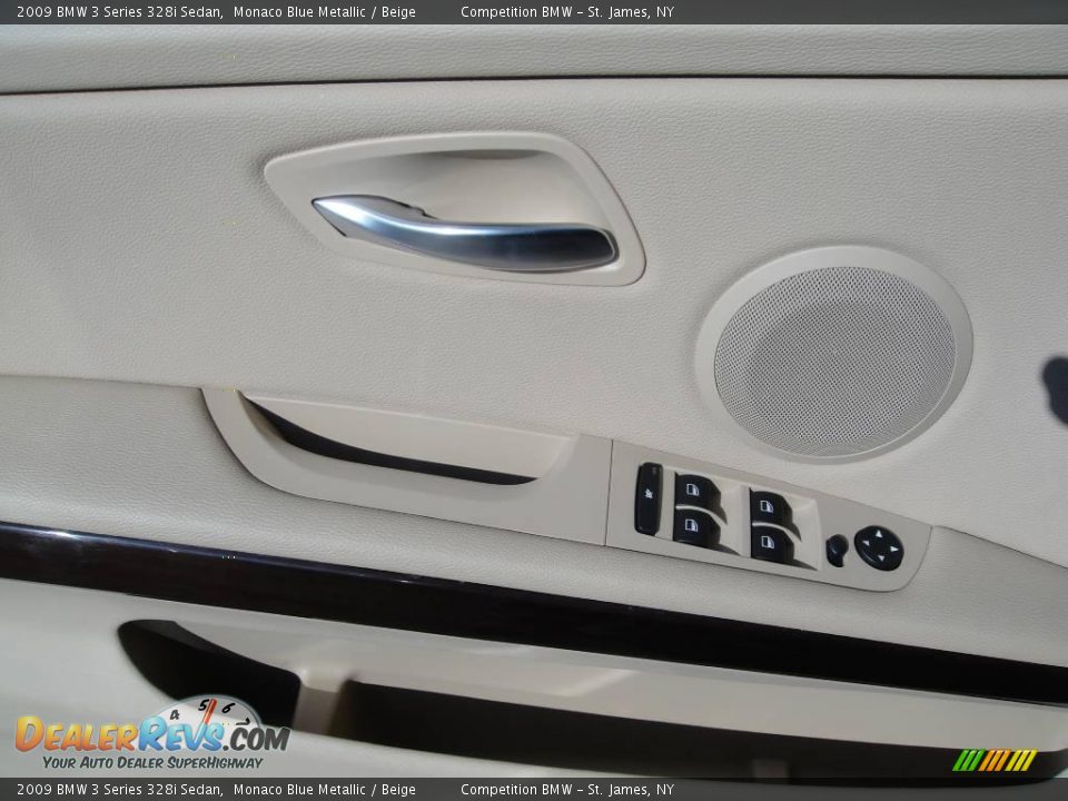 2009 BMW 3 Series 328i Sedan Monaco Blue Metallic / Beige Photo #8