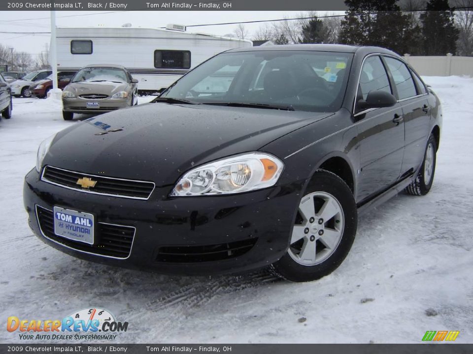 2009 Chevrolet Impala LT Black / Ebony Photo #1