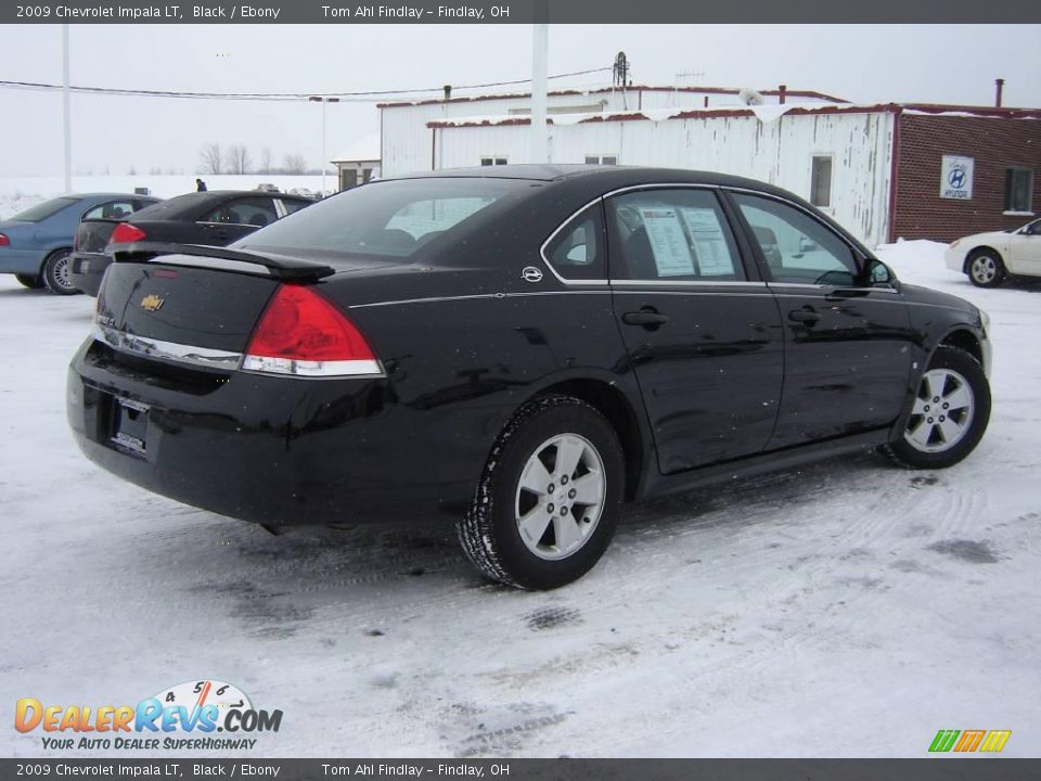 2009 Chevrolet Impala LT Black / Ebony Photo #5