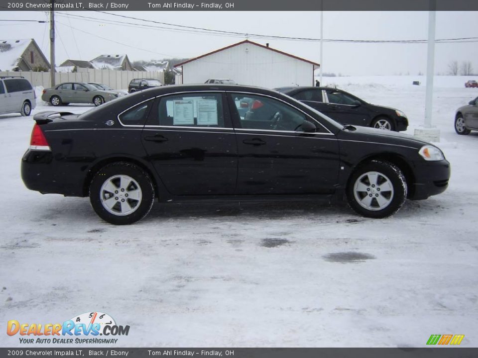 2009 Chevrolet Impala LT Black / Ebony Photo #6