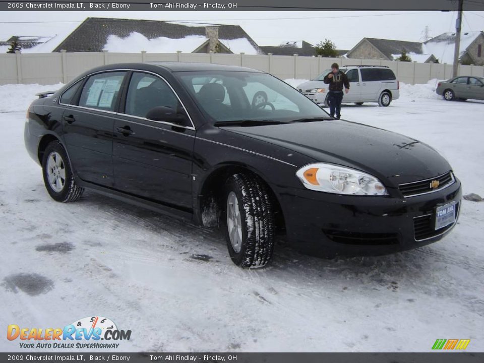 2009 Chevrolet Impala LT Black / Ebony Photo #7