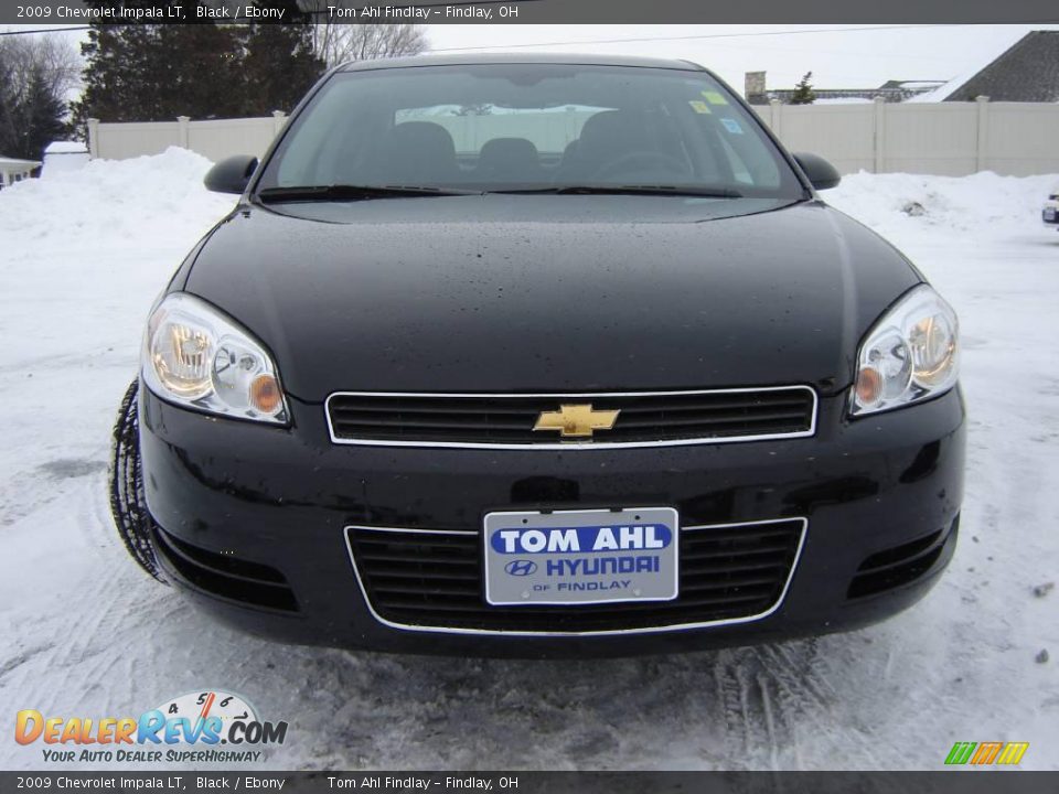 2009 Chevrolet Impala LT Black / Ebony Photo #8