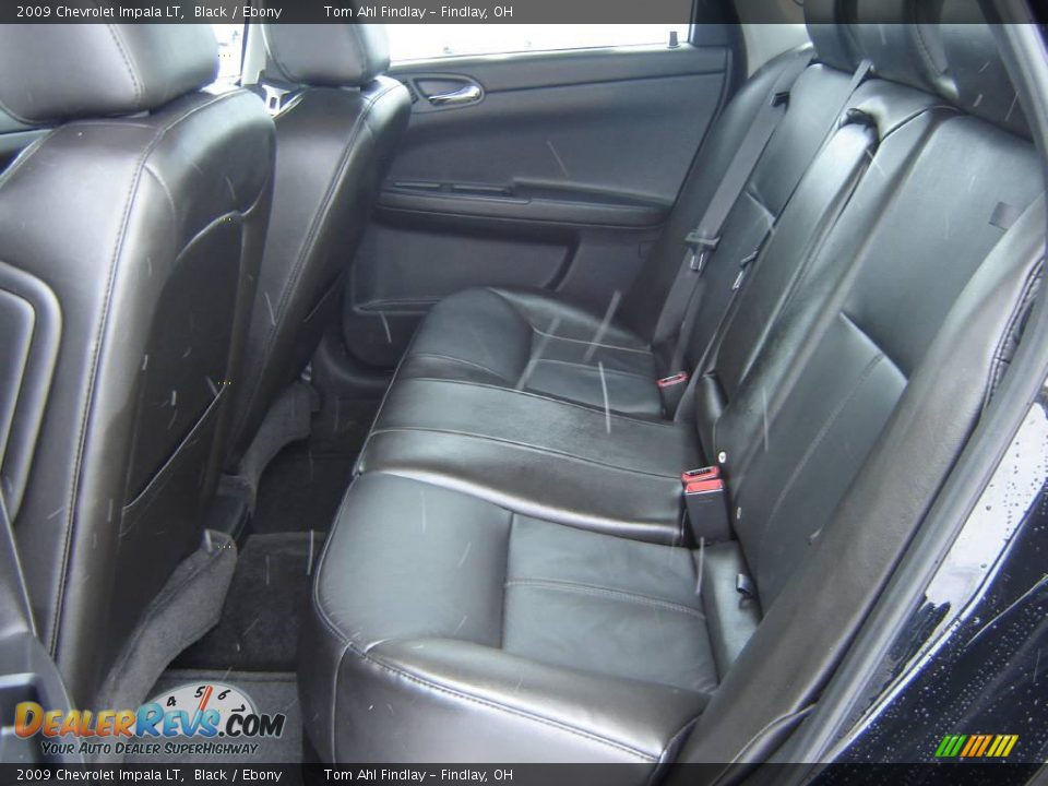 2009 Chevrolet Impala LT Black / Ebony Photo #10