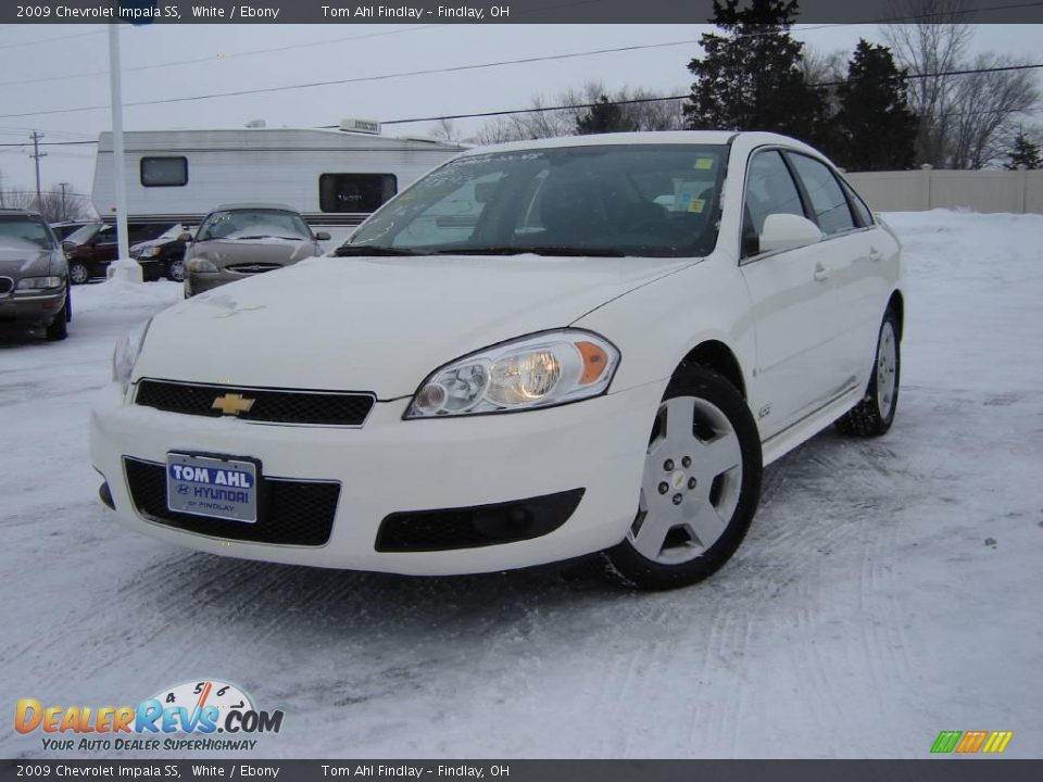 2009 Chevrolet Impala SS White / Ebony Photo #1