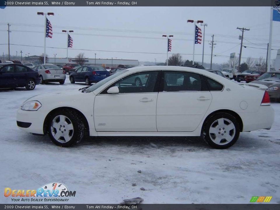 2009 Chevrolet Impala SS White / Ebony Photo #2