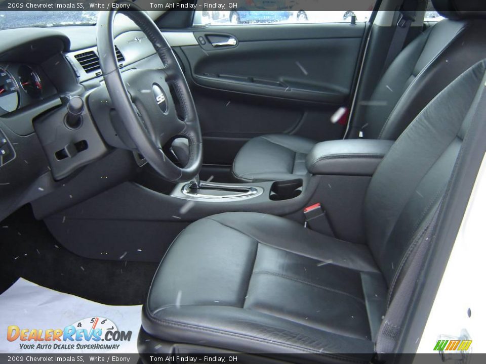 2009 Chevrolet Impala SS White / Ebony Photo #9