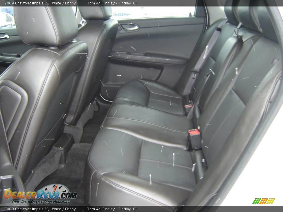 2009 Chevrolet Impala SS White / Ebony Photo #10