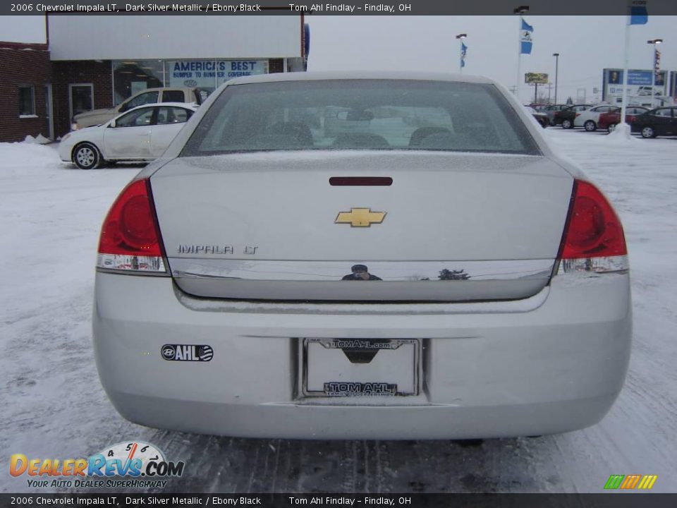 2006 Chevrolet Impala LT Dark Silver Metallic / Ebony Black Photo #4