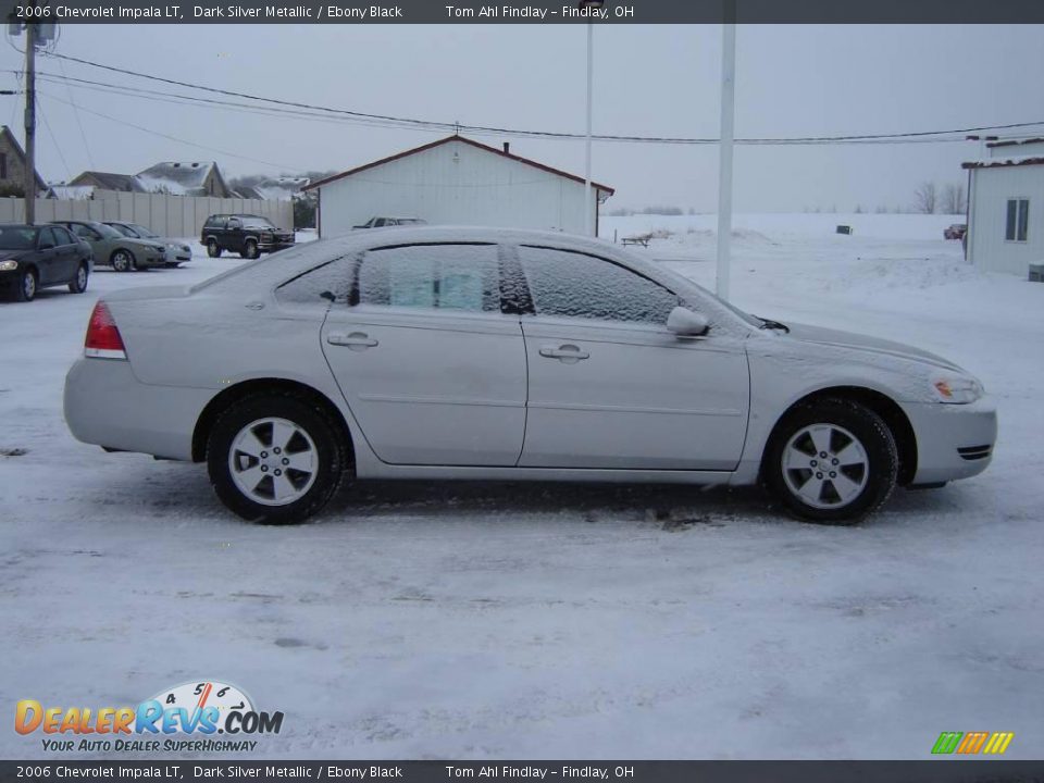 2006 Chevrolet Impala LT Dark Silver Metallic / Ebony Black Photo #6