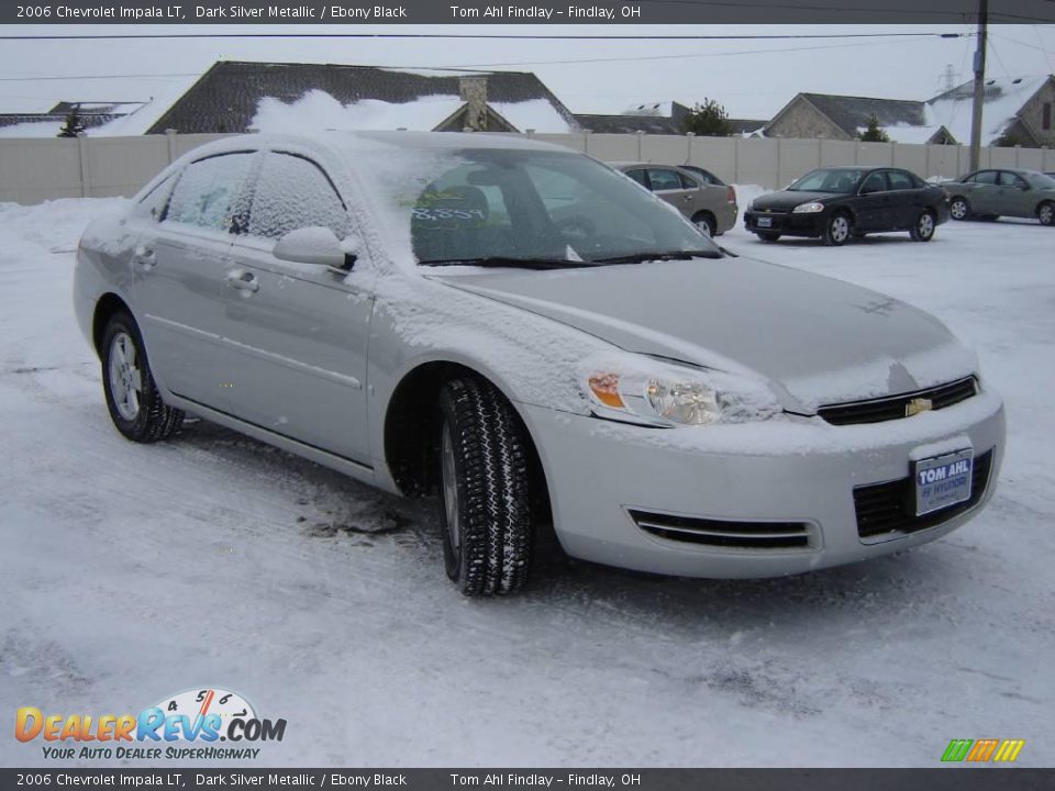 2006 Chevrolet Impala LT Dark Silver Metallic / Ebony Black Photo #7