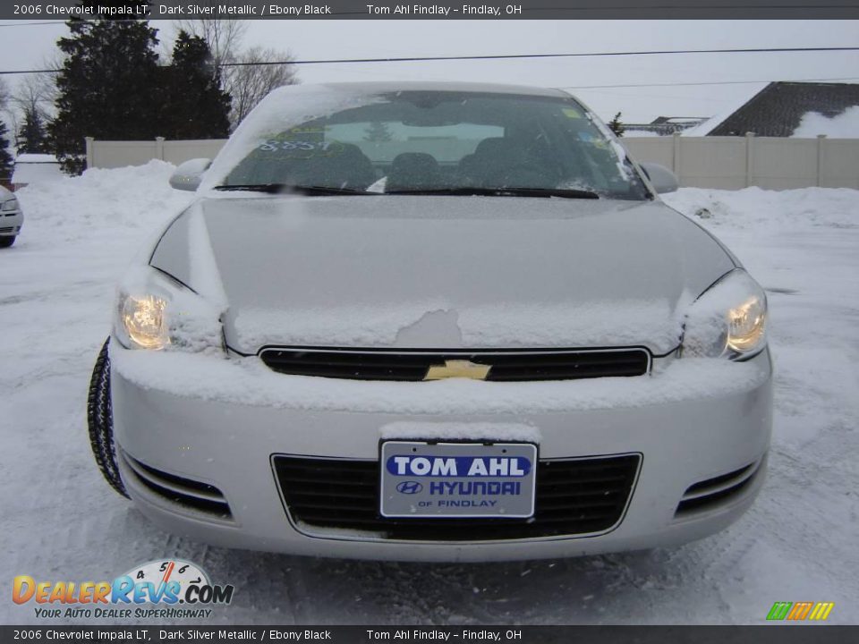 2006 Chevrolet Impala LT Dark Silver Metallic / Ebony Black Photo #8