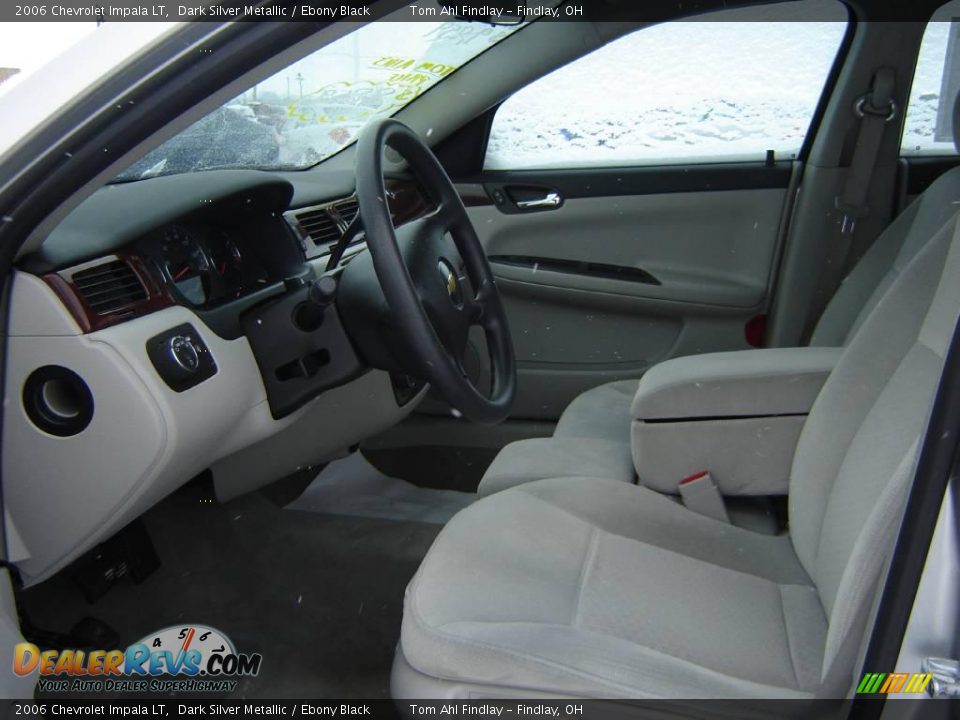 2006 Chevrolet Impala LT Dark Silver Metallic / Ebony Black Photo #9