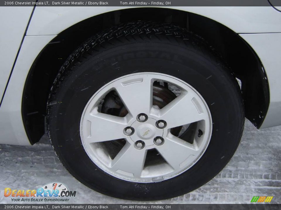 2006 Chevrolet Impala LT Dark Silver Metallic / Ebony Black Photo #13