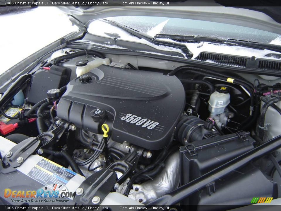 2006 Chevrolet Impala LT Dark Silver Metallic / Ebony Black Photo #15
