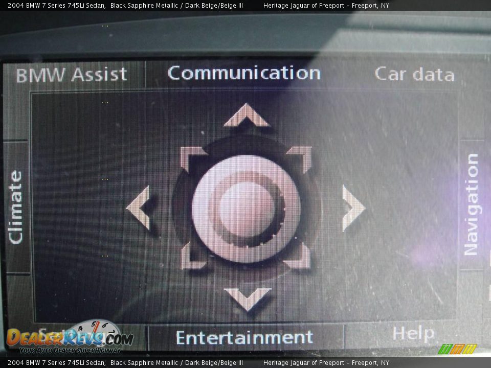 2004 BMW 7 Series 745Li Sedan Black Sapphire Metallic / Dark Beige/Beige III Photo #31