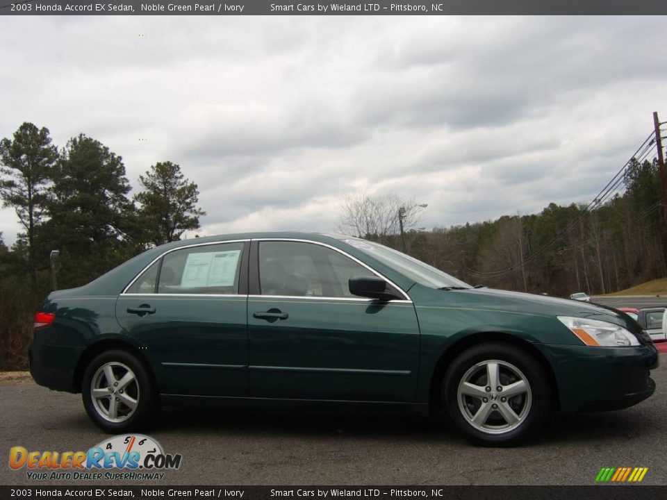 2003 Honda Accord EX Sedan Noble Green Pearl / Ivory Photo #1