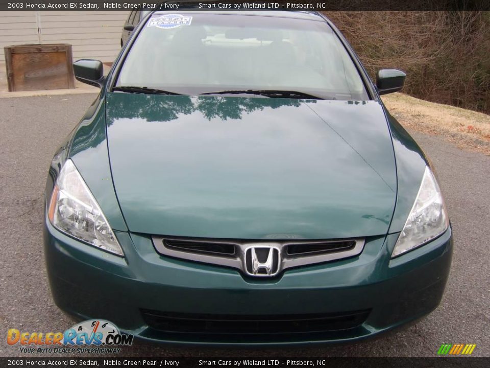 2003 Honda Accord EX Sedan Noble Green Pearl / Ivory Photo #2