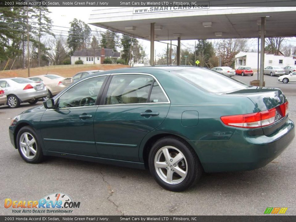 2003 Honda Accord EX Sedan Noble Green Pearl / Ivory Photo #6