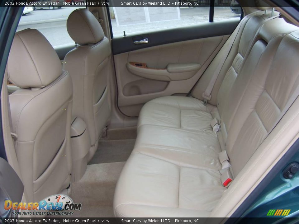 2003 Honda Accord EX Sedan Noble Green Pearl / Ivory Photo #9