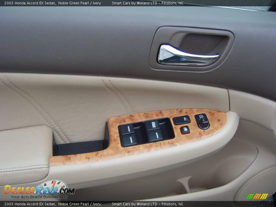 2003 Honda Accord EX Sedan Noble Green Pearl / Ivory Photo #11