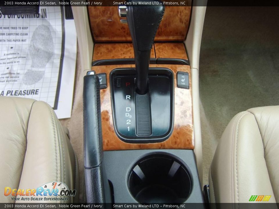 2003 Honda Accord EX Sedan Noble Green Pearl / Ivory Photo #13