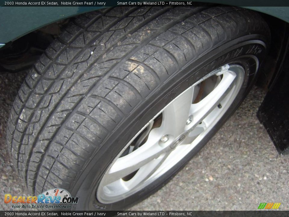 2003 Honda Accord EX Sedan Noble Green Pearl / Ivory Photo #18