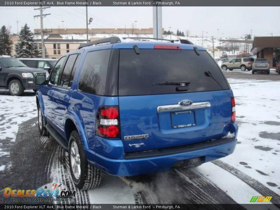 2010 Ford Explorer XLT 4x4 Blue Flame Metallic / Black Photo #5