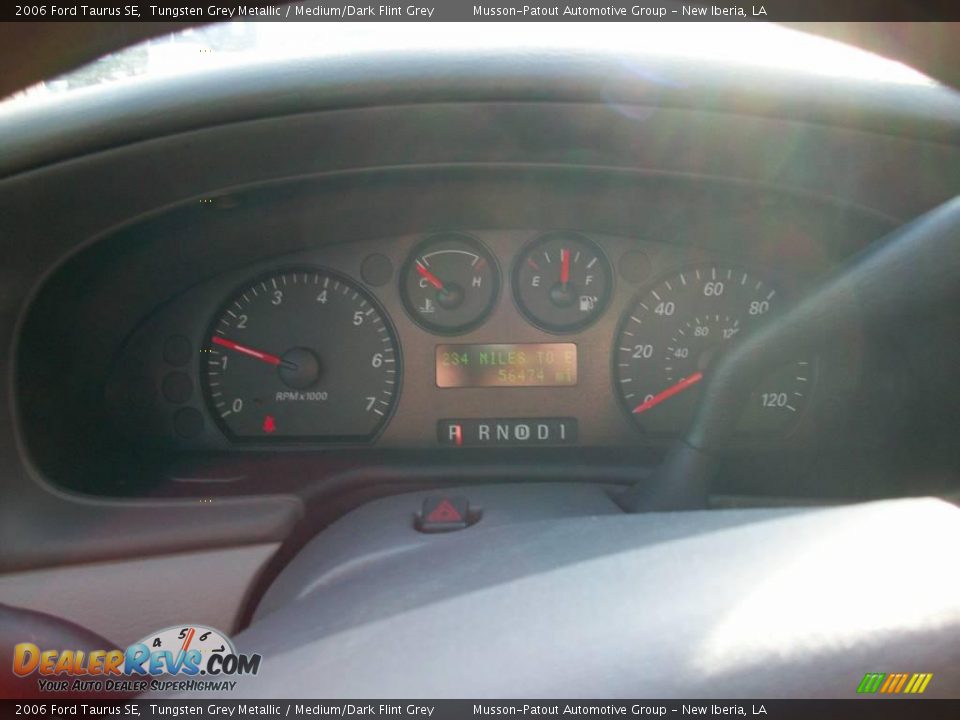 2006 Ford Taurus SE Tungsten Grey Metallic / Medium/Dark Flint Grey Photo #12