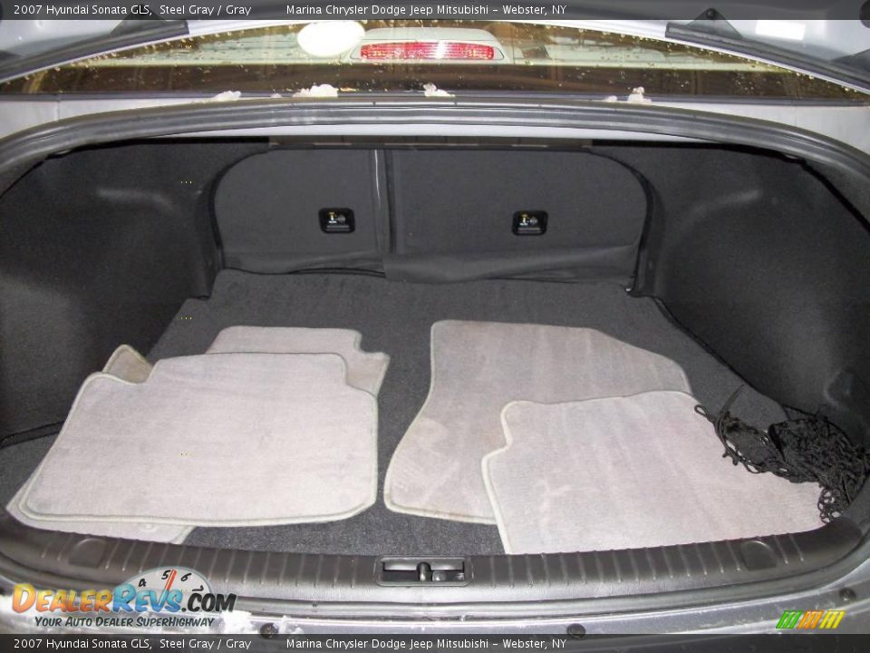 2007 Hyundai Sonata GLS Steel Gray / Gray Photo #14