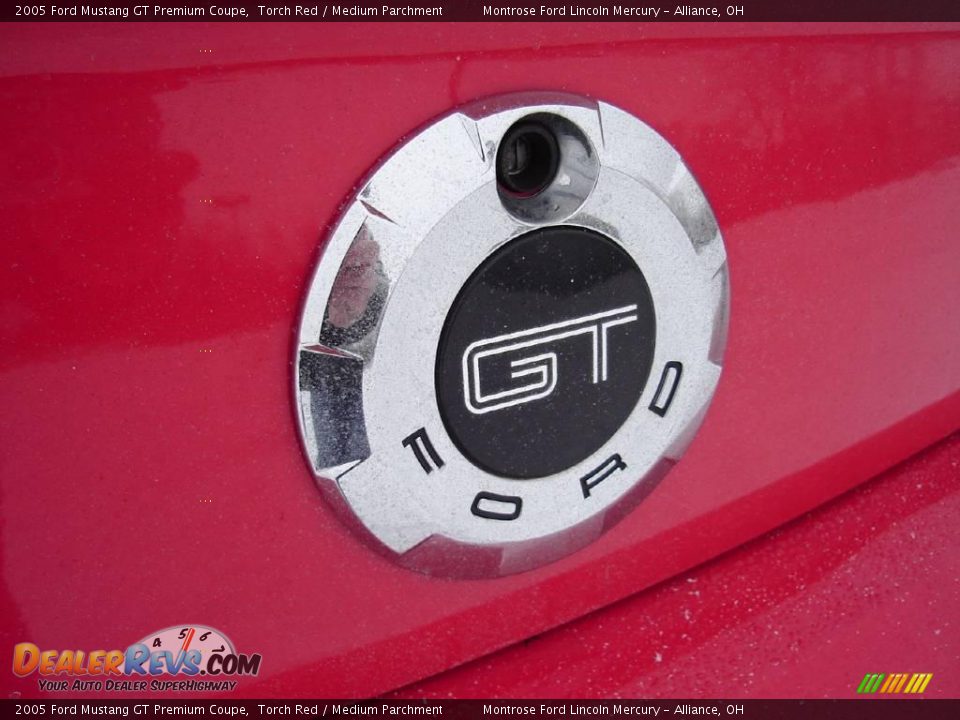 2005 Ford Mustang GT Premium Coupe Torch Red / Medium Parchment Photo #13