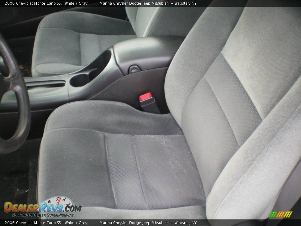 2006 Chevrolet Monte Carlo SS White / Gray Photo #2