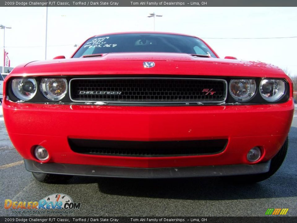 2009 Dodge Challenger R/T Classic TorRed / Dark Slate Gray Photo #3
