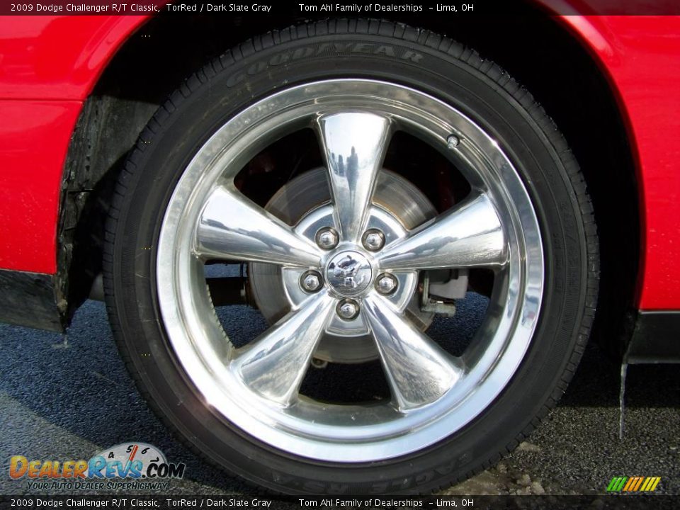 2009 Dodge Challenger R/T Classic TorRed / Dark Slate Gray Photo #8