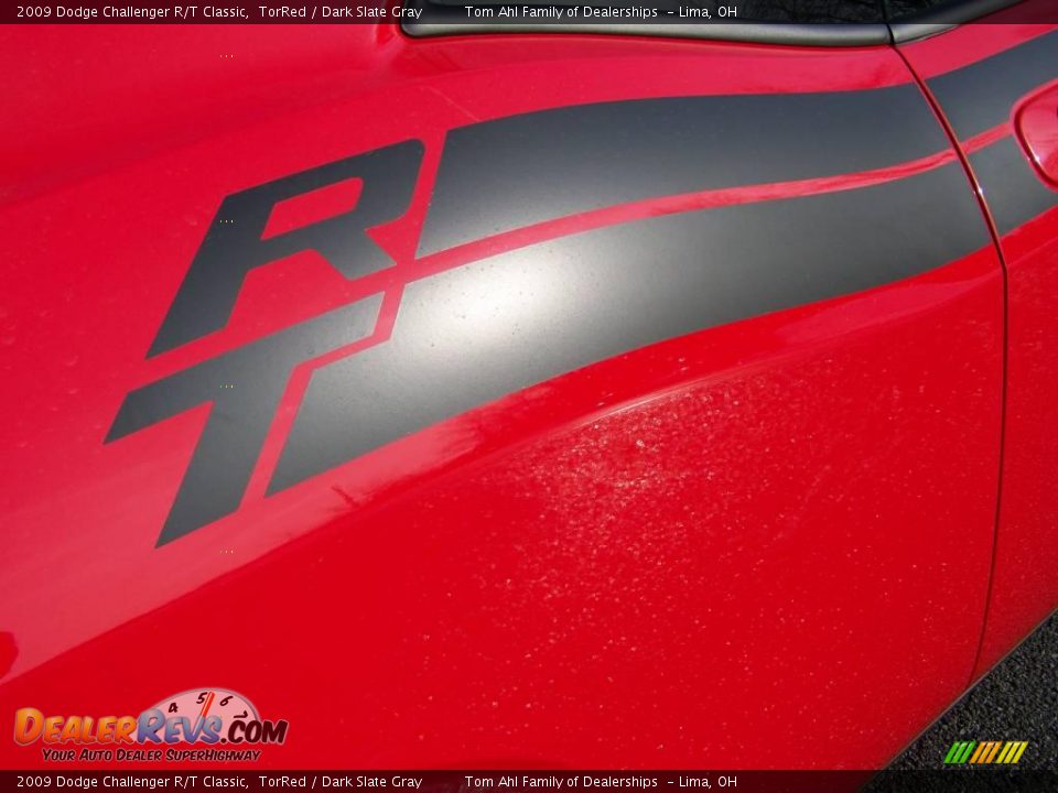 2009 Dodge Challenger R/T Classic TorRed / Dark Slate Gray Photo #9