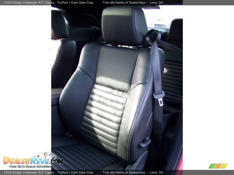 2009 Dodge Challenger R/T Classic TorRed / Dark Slate Gray Photo #12