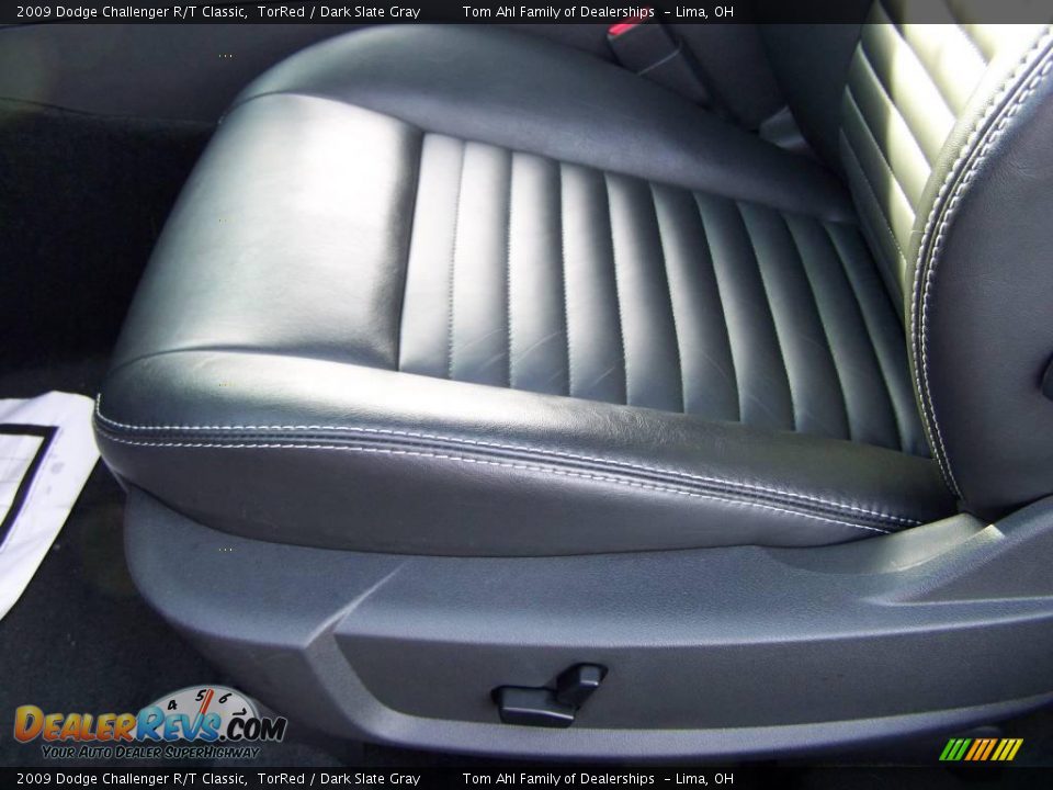 2009 Dodge Challenger R/T Classic TorRed / Dark Slate Gray Photo #13
