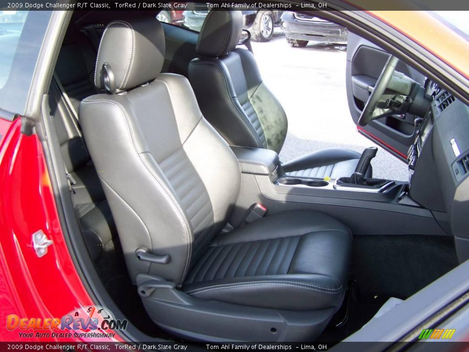 2009 Dodge Challenger R/T Classic TorRed / Dark Slate Gray Photo #16