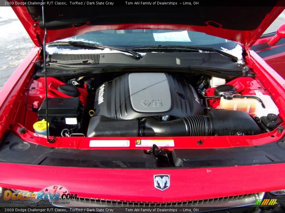 2009 Dodge Challenger R/T Classic TorRed / Dark Slate Gray Photo #20