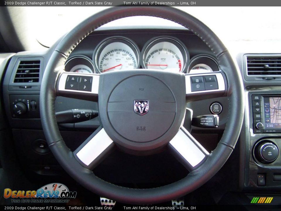 2009 Dodge Challenger R/T Classic TorRed / Dark Slate Gray Photo #22
