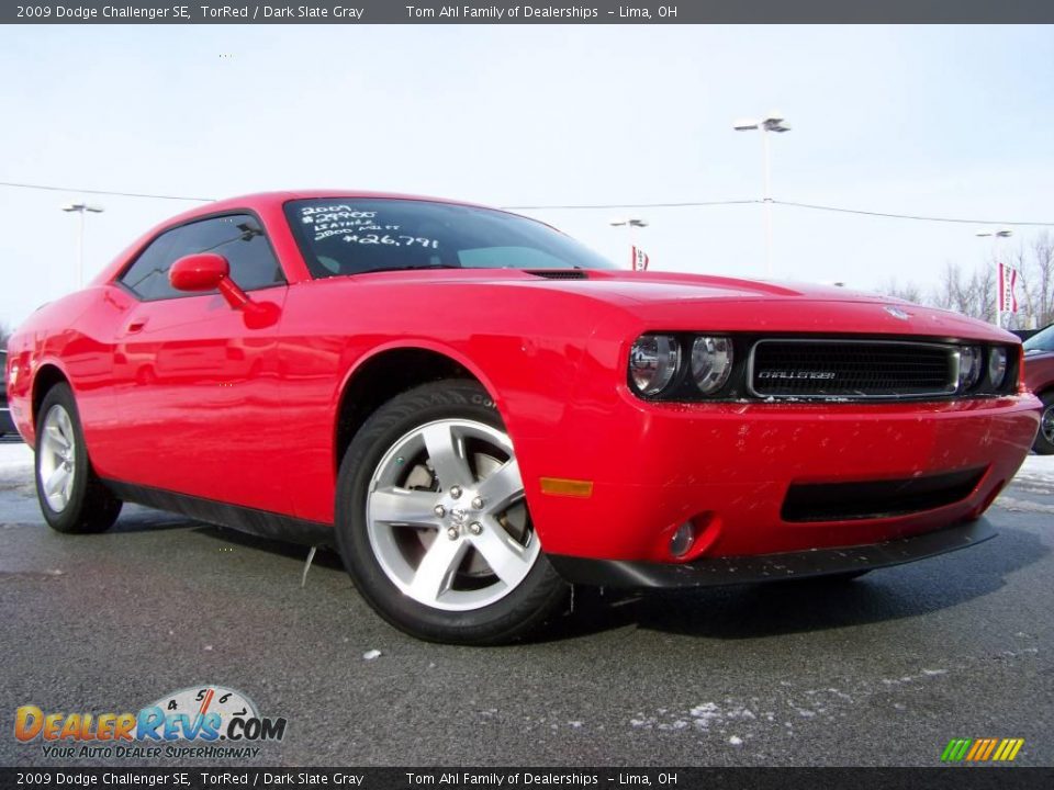 2009 Dodge Challenger SE TorRed / Dark Slate Gray Photo #1