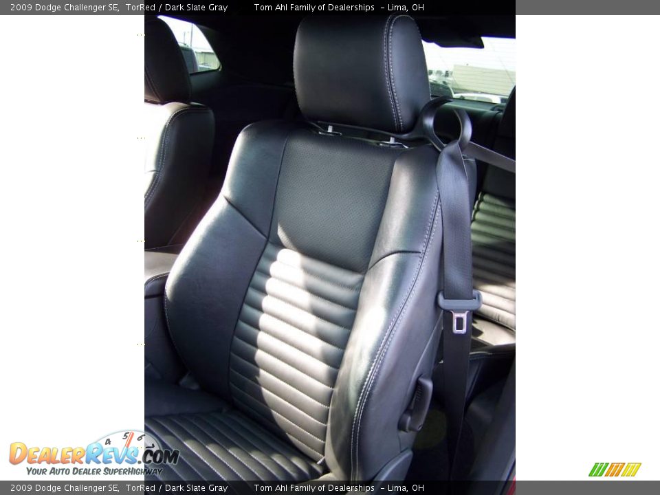 2009 Dodge Challenger SE TorRed / Dark Slate Gray Photo #10