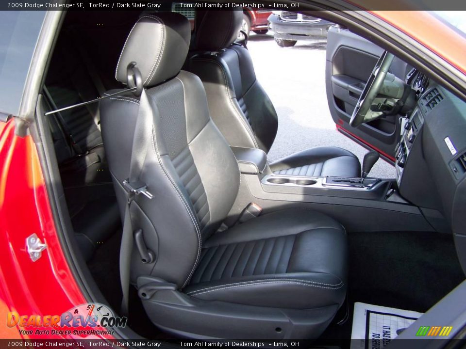 2009 Dodge Challenger SE TorRed / Dark Slate Gray Photo #14