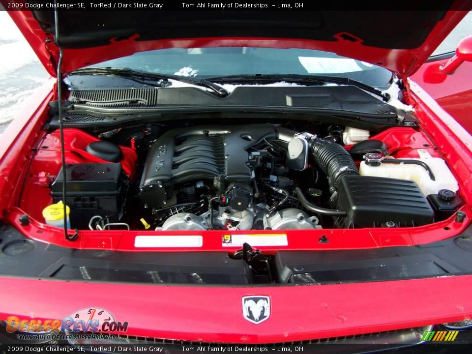 2009 Dodge Challenger SE TorRed / Dark Slate Gray Photo #17