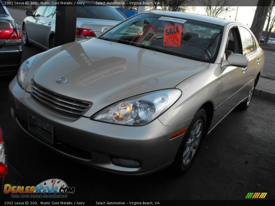 2002 Lexus ES 300 Mystic Gold Metallic / Ivory Photo #2